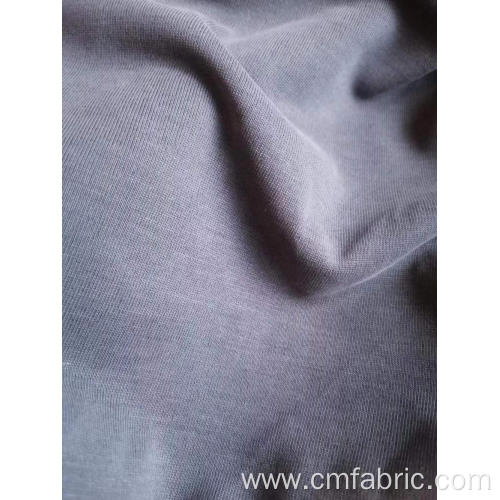 Siro compact Modal Polyester single jersey sandwashed fabric